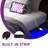Floating Metal Bed Frame with LED Lights and Charging Station-1499429697