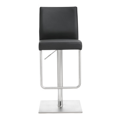 Swivel Upholstered Adjustable Height Counter Stool