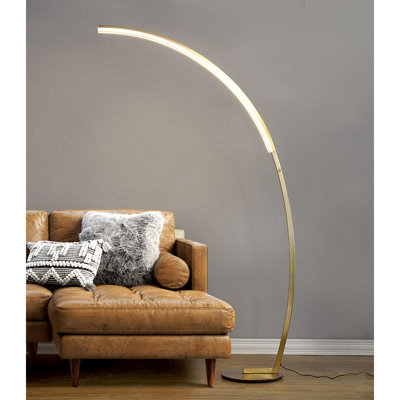 Taneytown 76'' LED Arched Floor Lamp