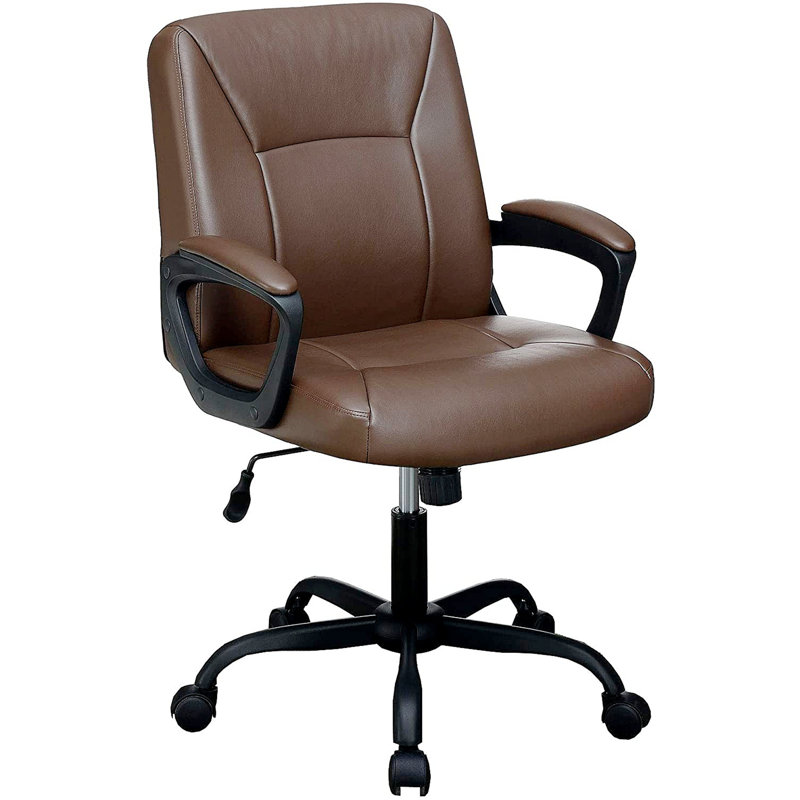 Chaise de bureau confortable et réglable avec conception ergonomique pour une productivité accrue, Brown