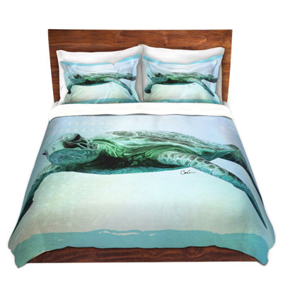 Ensembles de housses de couette DiaNoche par Corina Bakke - Tortue de mer 7
