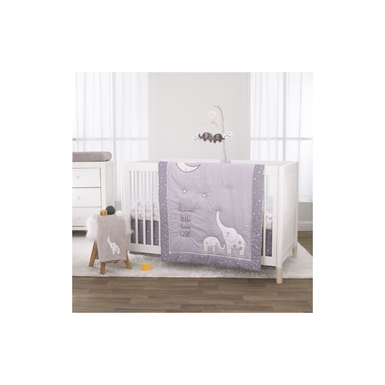 Dream Big Little Elephant Musical Mobile