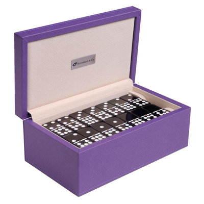 Silverman & Co. 2 Player Wool / Felt Dominoes