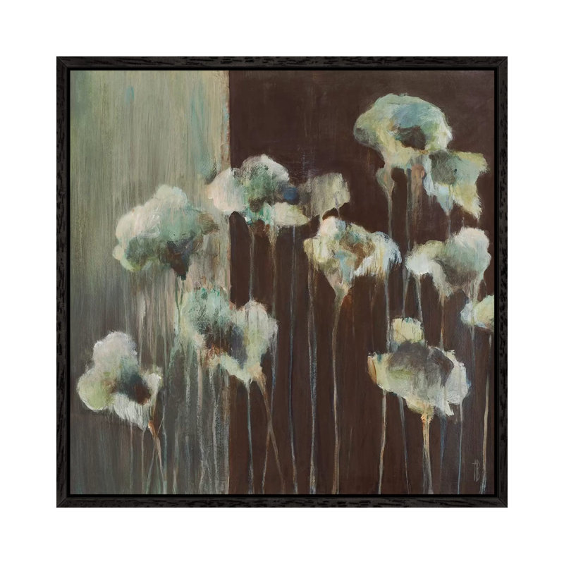 Azure by Terri Burris - Floater Frame Gallery-Wrapped Canvas Giclée on Canvas, Black, 45.72 cm H x 45.72 cm W