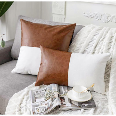 Lumbar Cotton Pillow Cover