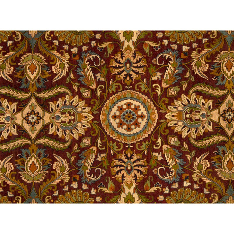 Tapis multicolore de haute qualité noué à la main