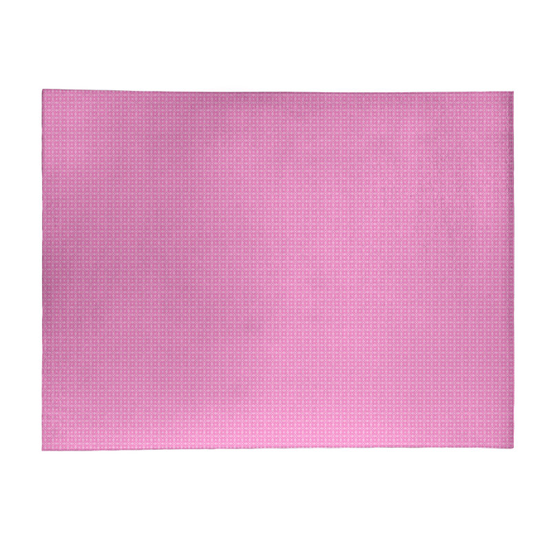Tapis de zone rose napperon classic, Rectangle 4 pi x 6 pi