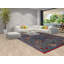 Tapis grand bleu à motif animalier Ziegler 10 x 14