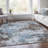 Machine Washable Indoor/Outdoor Xhevrie Sky Rug-546672137