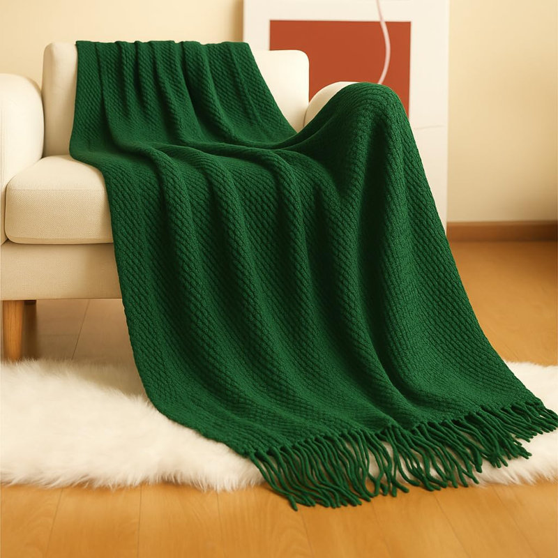 Throw Blanket, Olive