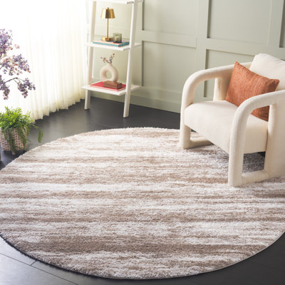 Nakos Penelope Shag Performance Abstract Rug