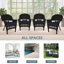 Chaise de patio avec coussins-10967690-10967684