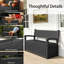 Boîte de rangement 75 gallons pour l'extérieur-122080397