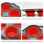 Moule à 12 muffins en silicone antiadhésif pour cuisson gris-113703036