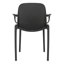 Chaise d'extérieur en polypropylène noir pour l'extérieur