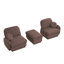 Canapé en forme de L avec repose-pieds mobile Cloud, coussins ronds exquis et coussins de dossier matelassés-1885509673-1885509679