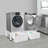 49.6X21.3X12.6" Washer Dryer Laundry Pedestal