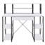 Bureau avec tablettes ouvertes et huche-615673617
