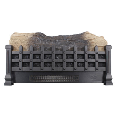 20 Inch Electric Fireplace  3D Log Set Insert, Free Standing Fireplace Heater For Indoor