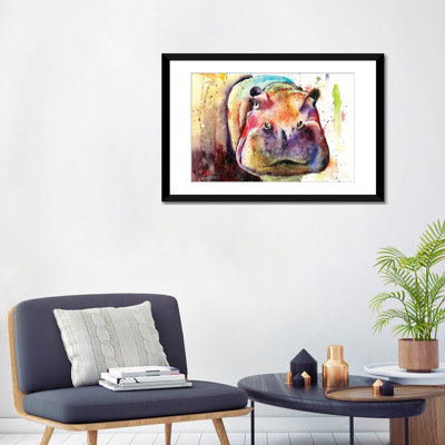 « big al », peinture sur toile tendue