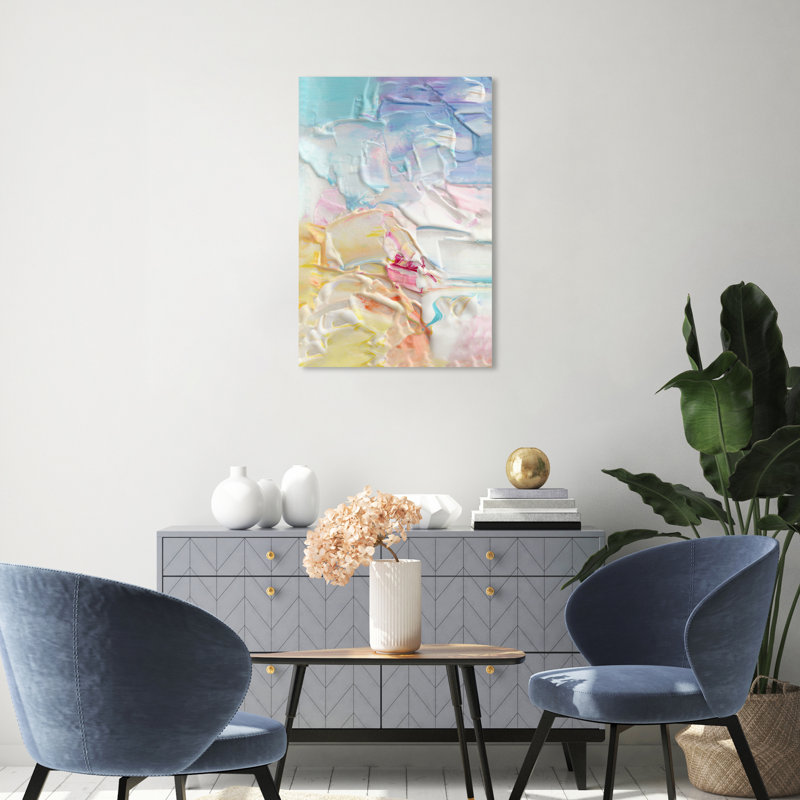 Beurre - peinture sur toile, Toile tendue, H 30 po x l 20 po