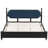 Selenia Elegant Solid Wood Platform Bed with Upholstered Headboard-1671884834-1671884833