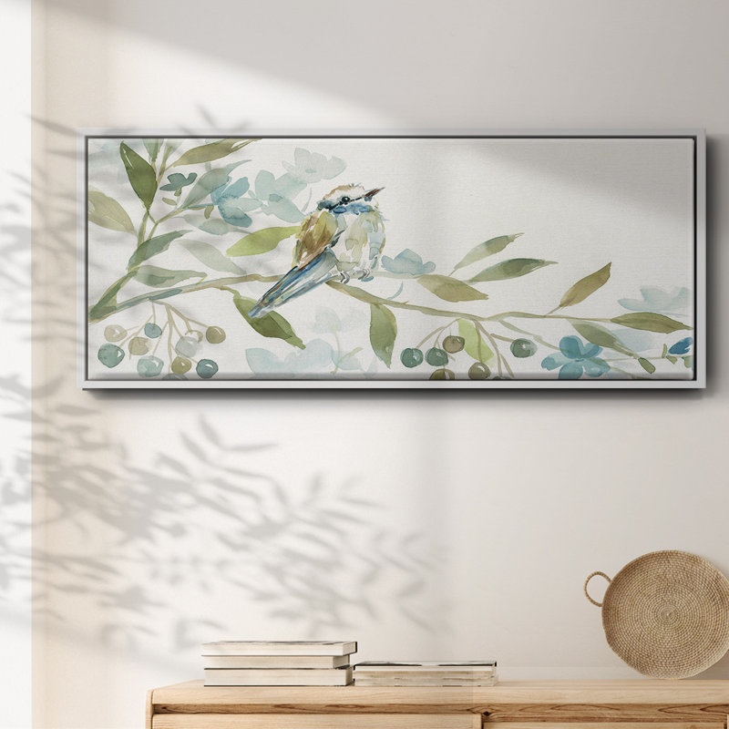 Début du printemps I - toile encadrée, H 8 po x l 20 po