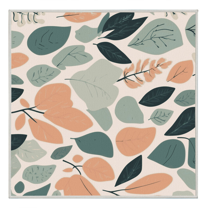 Earthbound Melody Rug, Square 6'