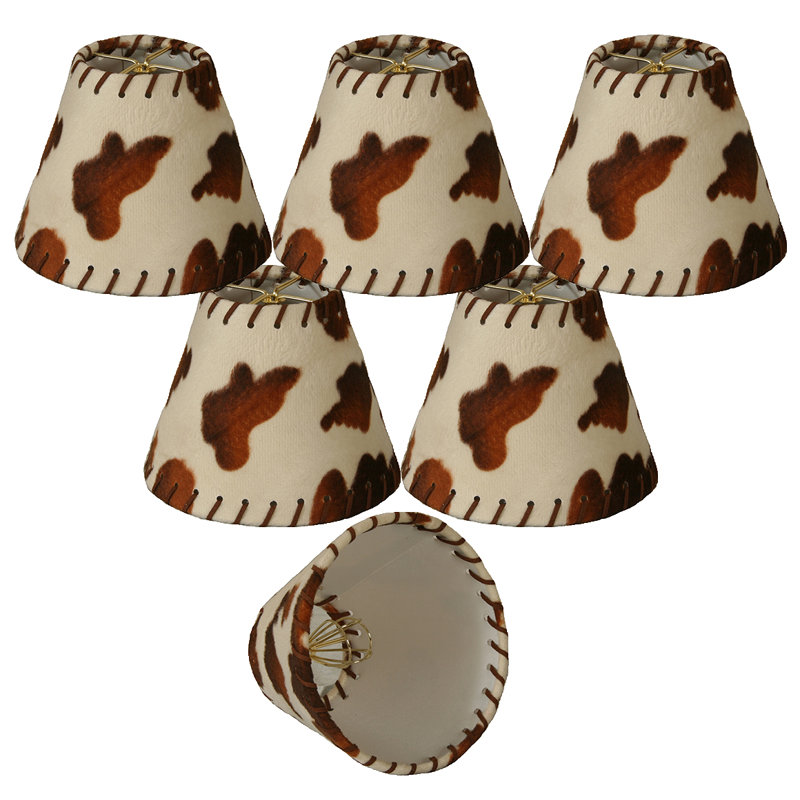 4.5'' H Faux Fur Empire Lamp Shade