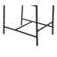 Tabouret de comptoir rembourré de 25 po avec structure en métal Mutsuo-2062370601