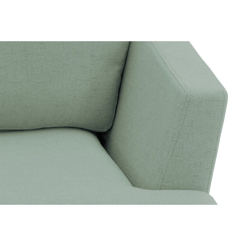 Jovany Velvet Armchair, Mint