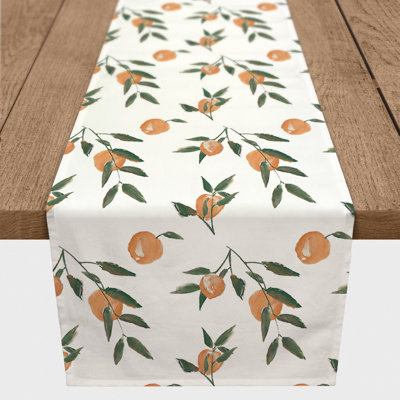 Peachy Pattern Table Runner
