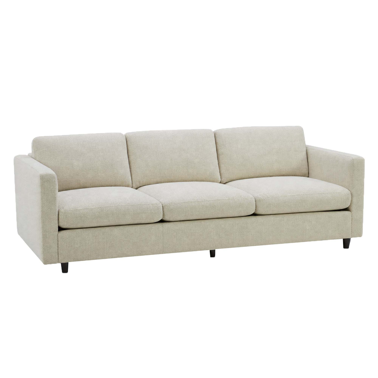 Fleetwood 99'' Upholstered Sofa, Moto Stucco Tweed Fabric