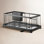 Yamazaki Home Wire Dish Drainer Rack with Spout