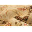 Tapis de surface en laine 9 pi 2 po x 12 pi 5 po à la main one-of-kind-noué la 2010 ushak crème Vorodan