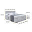 Mariella Pocket Spring Mattress Divan Bed Base-442098841-442098844