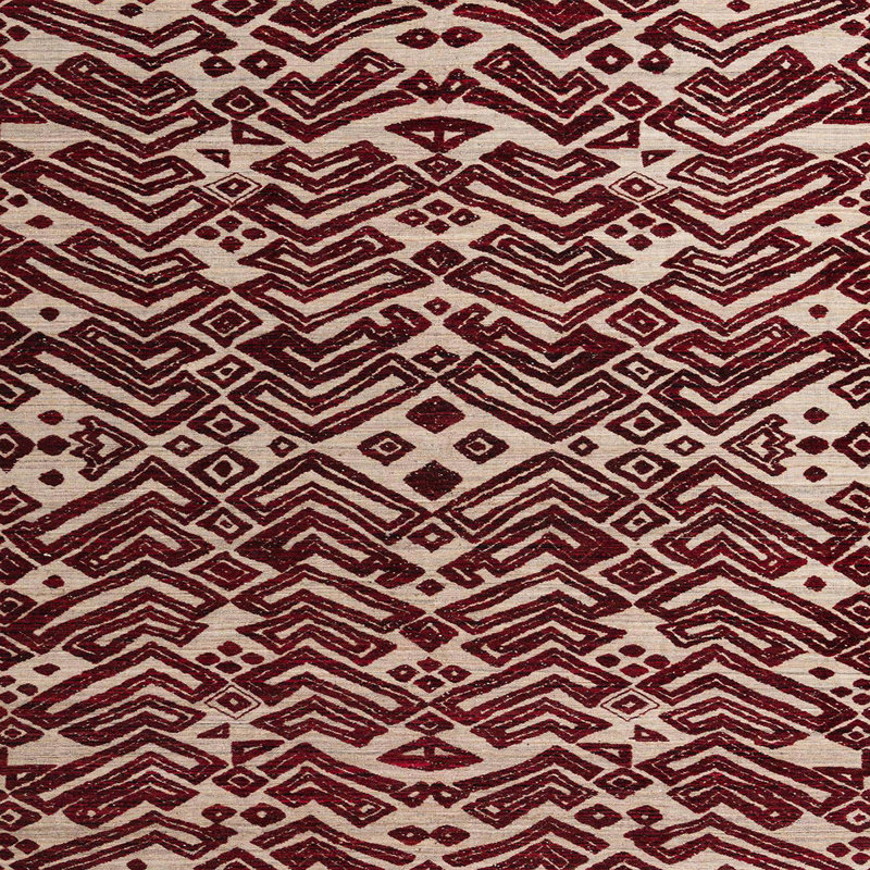 Abstract Indoor Rug, Square 3'