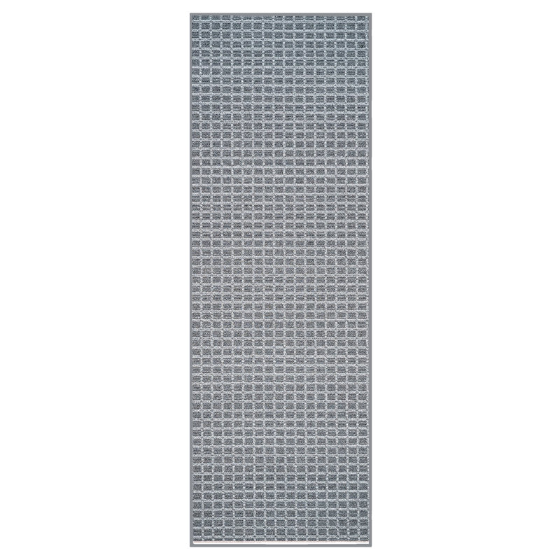 Tapis intérieur / extérieur gris Imogen, Tapis de couloir 2 pi x 36 pi