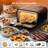 Electric Pizza Oven,countertop Electric Pizza Maker Heats Up To 840℉,1700w Pizza Maker Machine With Presets,60minstimer ,pizza Stone And Peel Included,indoor & Outdoor