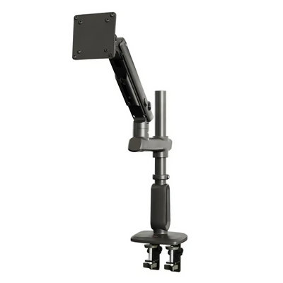 Support de bureau à hauteur réglable pour moniteur avec lumière ambiante pour écran de 27 à 57 po