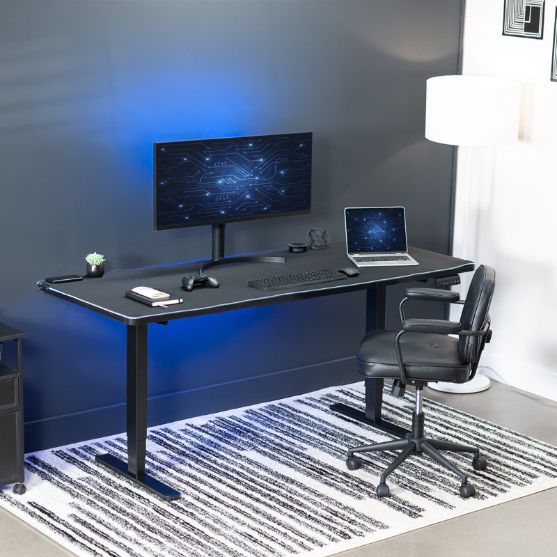 Bureau debout électrique VIVO 71 po x 30 po avec RVB