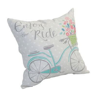 Outdoor Reversible Throw Pillow