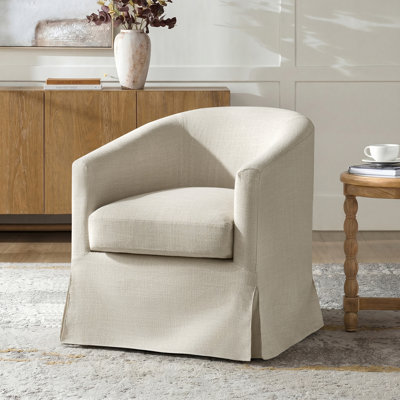 Fauteuil demi-tonneau pivotant Cristobal