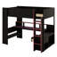Lit mezzanine de jeu avec bureau, éclairage DEL et borne de recharge pour dormir et étudier-1853594860