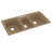 44'' L Triple Bowl Solid Surface Kitchen Sink-38293842-38293849