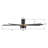 Wichita Smart Ceiling Fan with Remote, Light Kit Included,Works with Google Assistant and Amazon Alexa,Siri Shortcut.