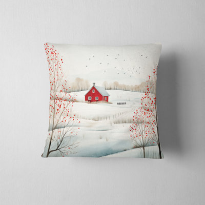 Housse de coussin Little Red House