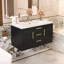 Meuble-lavabo mural avec lavabo et rangement spacieux-2082336200