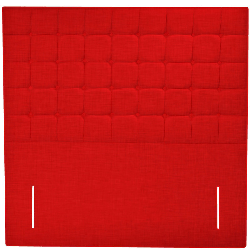 Sirimione Upholstered Headboard, Super King (6'), Purple, Linen