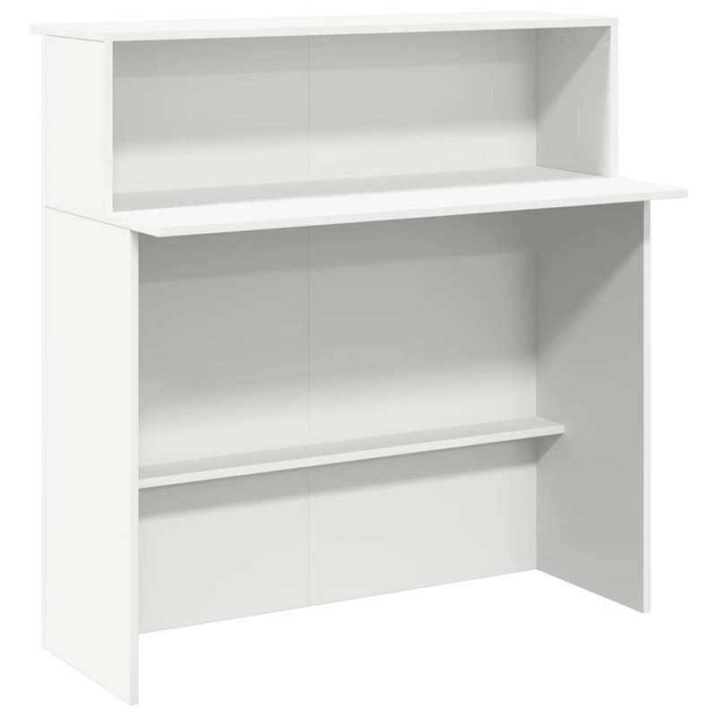 Sherilynn Standing Desk, White